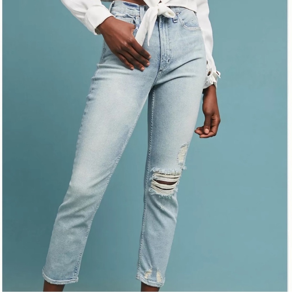 McGuire denim high rise vintage slim jeans